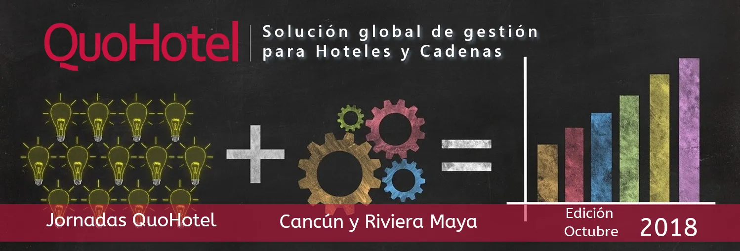 Profesionales en las Jornadas QuoHotel Q4 en México. Expertos de software hotelero se reunen para presentar nuevas soluciones tecnológicas para hoteles.