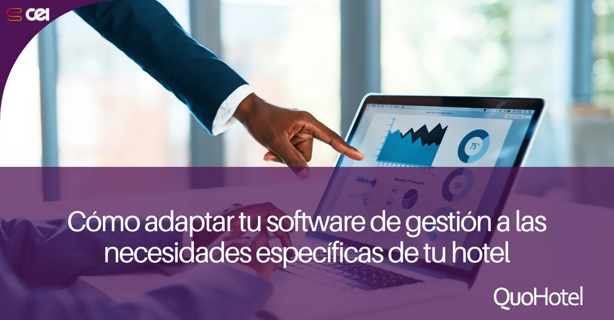 Adaptación de software de gestión hotelera para satisfacer necesidades específicas, mejorando la eficiencia operativa y la experiencia del cliente.